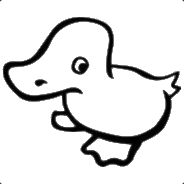 a drawing of a duck